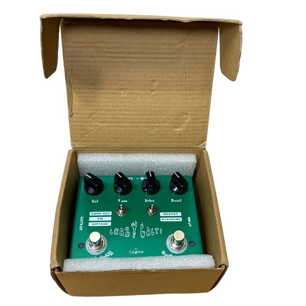 Caline CP-20 Crazy Cactus Overdrive Pedal Electric Guitar Effect Full Functions - Picture 5 of 10